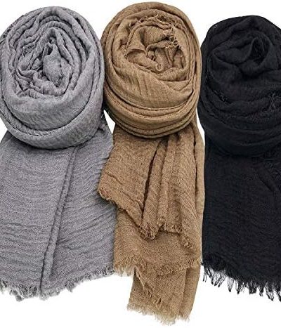 Women Scarf Shawl for All Season 3PCS Scarve Wrap Scarve.